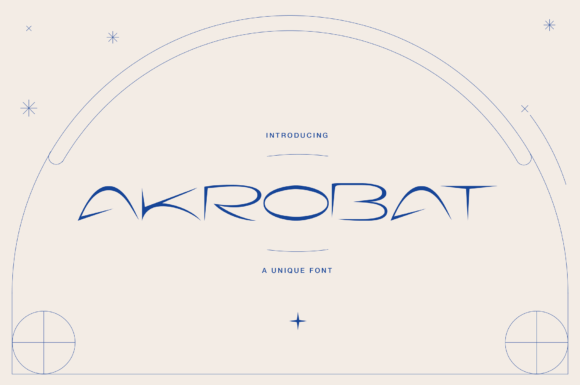 Akrobat: An Elegant Display Font for Editorial Design