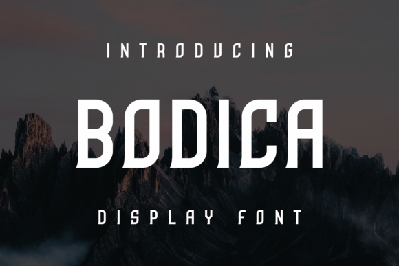 Bodica: A Display Font That Transforms Website Headlines
