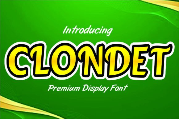 Clondet: A Refined Display Font With Gentle Editorial Charm