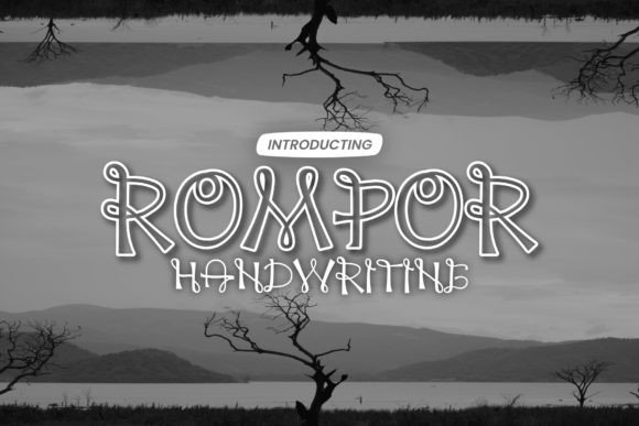 Discovering Rompor: A Sweet Display Font for Digital Brands