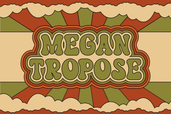 Give Your Brand a Retro Edge with the Megantropose Font