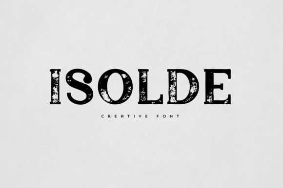 Isolde: A Typeface That Feels Like Quiet Luxury