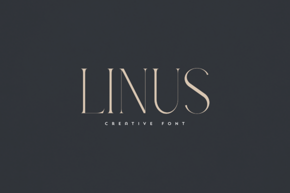 Linus: An Elegant Display Font for Branding