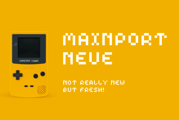 Mainport Neue: A Distinctive Display Typeface for Web Designers