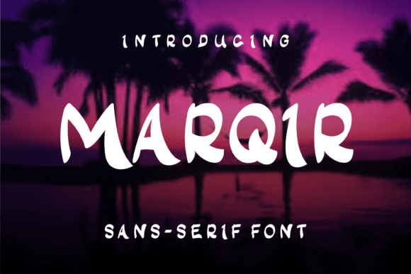 Marqir: A Unique Display Font for Memorable Branding