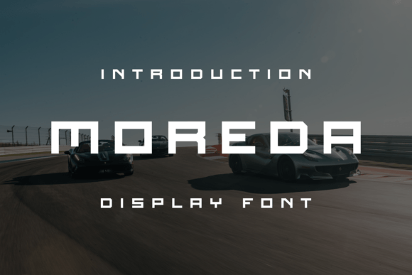 Moreda: A Cool and Modern Display Font for Editorial Design