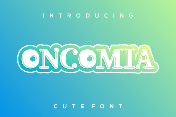 Oncomia: A Display Typeface That Brings Brands to Life