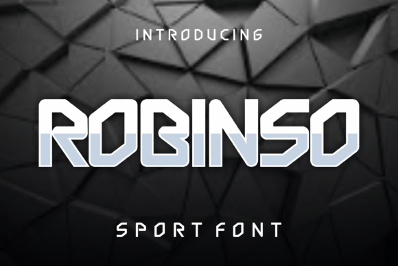 Robinso: A Bold Display Font for Lively Editorial Design