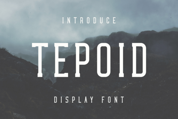Tepoid: A Display Font That Commands Quiet Attention
