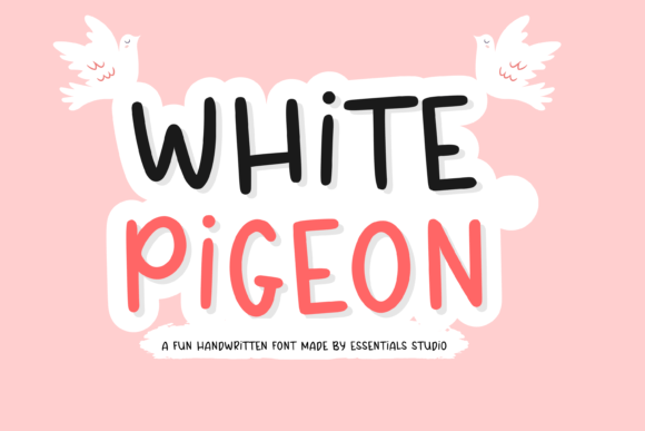 White Pigeon: A Handwritten Font for Editorial Charm