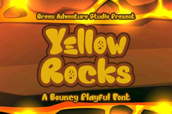 Yellow Rocks: A Versatile Display Font for Modern Web Design